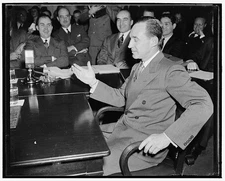 Edsal Ford before Monopoly Committee,testifying,court,Washington DC,1938