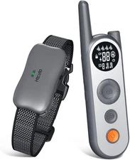 Htcuto Wireless Dog Fence System -  Remote Training Collar, Grey, NEW IN BOX!!