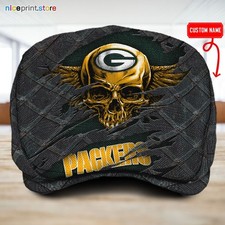 Gorra de golf Green Bay Team Packers Jeff Cap Packers NFL Driver Cap NFL Flat Cap