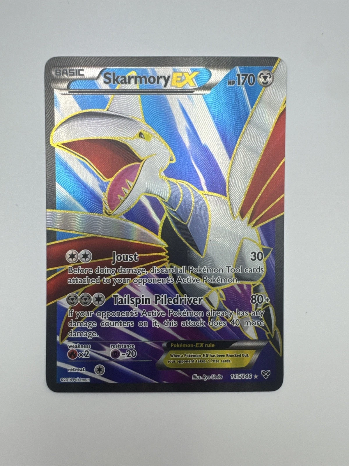 Skarmory-EX - XY #145 Price & Value ($40.60) | PokeScope