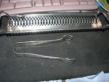 MAYNARD & CO. Sterling Silver Sugar Cube Holder + Tongs** Set 42 grams #708