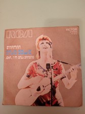 😻Starman John, I'm only dancing David Bowie 45 Giri Vinile prima edizione RCA