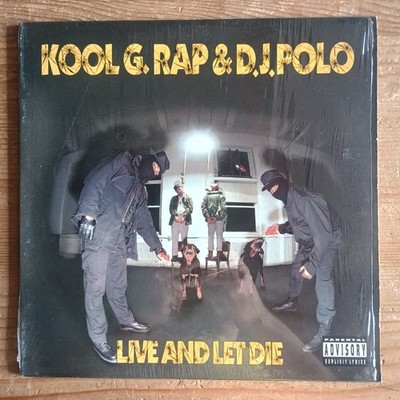 Kool G. Rap & D.J. Polo    Live And Let Die LP US-1992 1st PRESS VG++/VG++