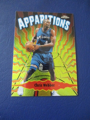 1998-99 Topps Apparitions Chris Webber #A6 HOF