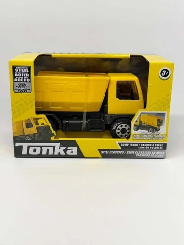TONKA DUMP TRUCK haul yellow STEEL CLASSICS steel New