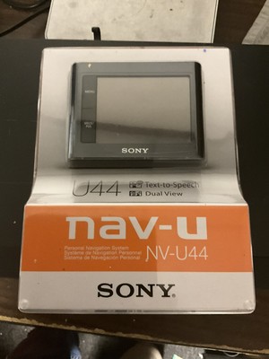Sony Nav-u-GPS bundle NV-U44 In Box + car charger (new), USB, Mount and Manual