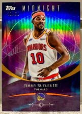 JERSEY # MATCH! 2025-26 Topps Midnight Jimmy Butler III 10/50! WARRIORS!