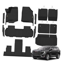 Floor Mats Cargo Liner for GMC Acadia 2024 For GMC Acadia 7 seats 2024-2026