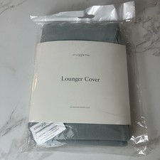 SnuggleMe Infant Lounger Cover Slate Gray Snuggle Me Organics Cotton