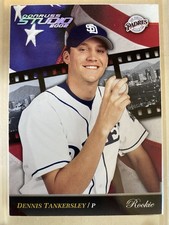 2002 Donruss Studio Dennis Tankersley #246 #1296/1500 San Diego Padres
