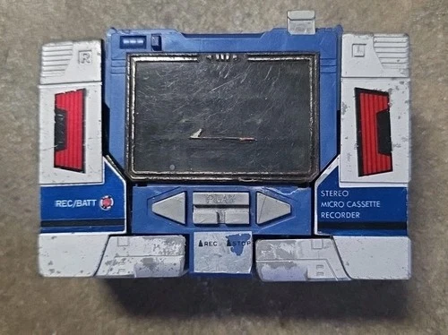 1983 Vintage Transformers G1 Takara Soundwave Cassette Player Action Figure