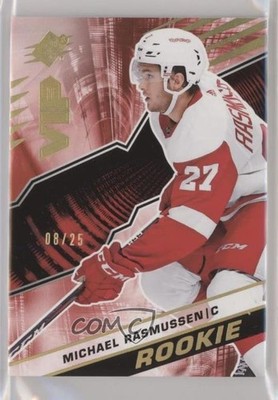 2018 SPx VIP Red Numbered Rookies Tier C 8/25 Michael Rasmussen #VIP-MR RC 0tf
