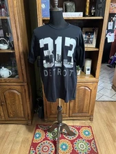 Port And Company Black 313 Detroit Skyline Short Sleeve Tee Size XL NWT