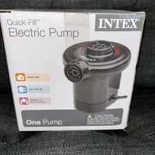 Intex Quick Fill Air Pump Inflates & Deflates 
