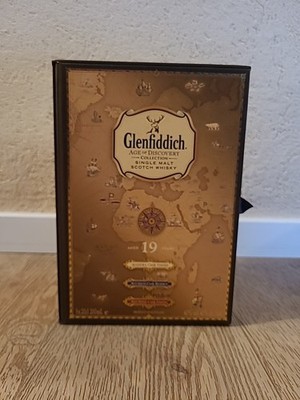 Glenfiddich 19 Age of Discovery Set, 3x200ml Rarität
