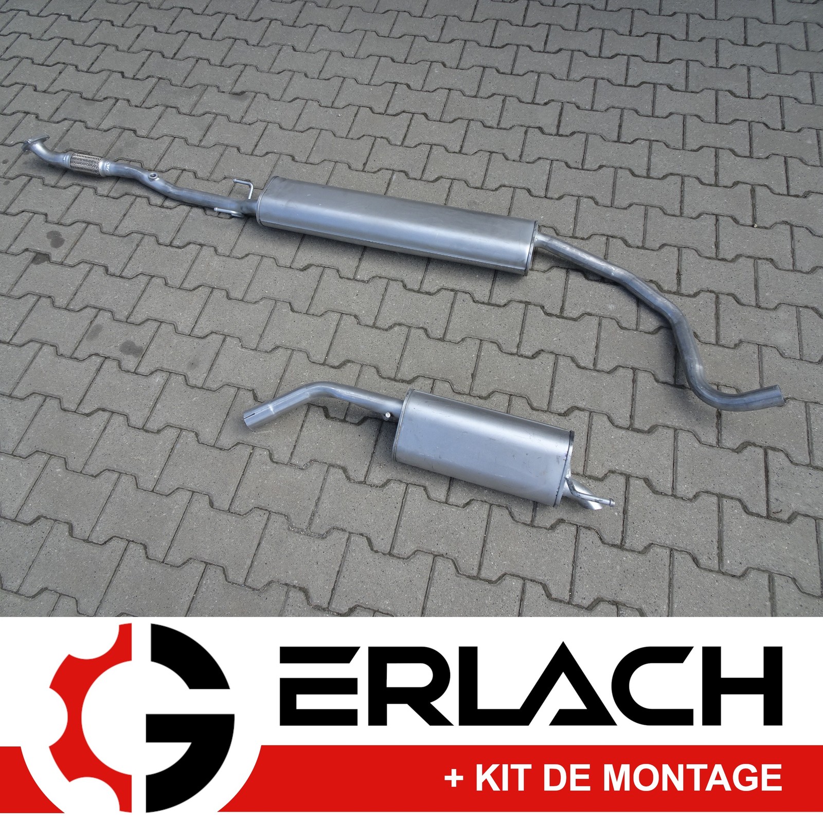 Silencieux echappement Opel Adam 1.4 5595 pour supprimer les vibrations