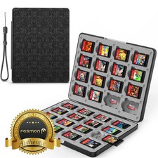 Fosmon Nintendo Switch Game Case, 32 Slots Switch 2 Game Card Holder Game Case