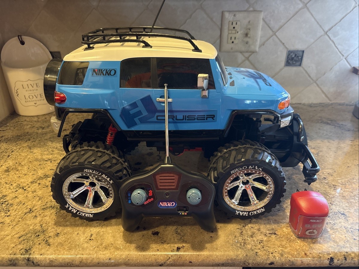 Nikko RC Toyota FJ Cruiser Hardbody Runs Read Below | eBay