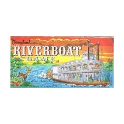 Parker Bros Boardgame Disneyland Riverboat Game (1st Ed) Box Fair/VG+