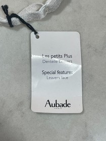 NWT AUBADE Paris Conte Russe 38C Leavers Lace underwire Was $150