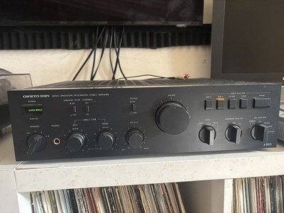 Onkyo Integra A-8015 Vollverstärker | Top-Zustand | Elkos getauscht