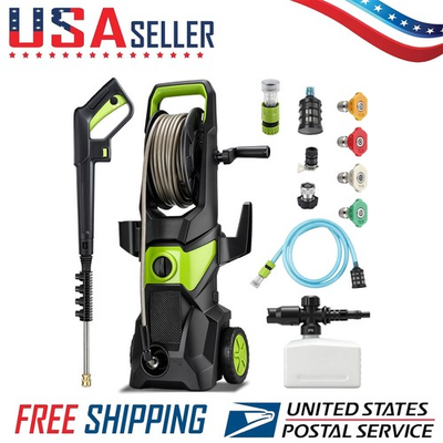 #ad 3000W Electric Pressure Washer 5000PSI Max 3.2 GPM Power Washer Cleaning Machine $112.99