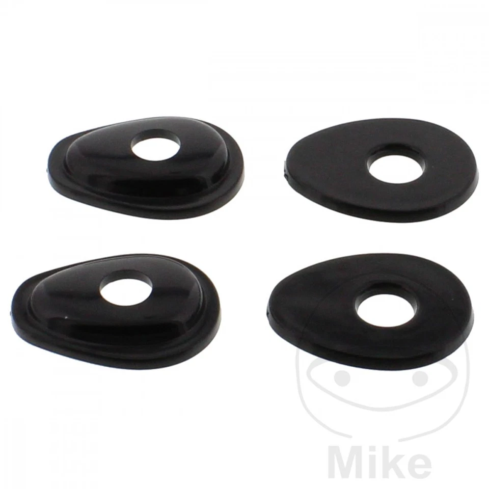 Jeu de plaques de montage pour clignotants, noir pour Suzuki GSX-R 600 750 1000 - Photo 1/1