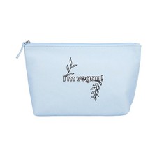 ilū Make Up Cotton Beauty Bag Blue - pochette de maquillage
