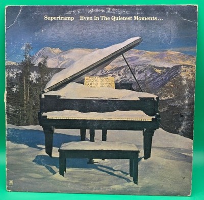 Vintage Vinyl record album 1977 Supertramp Even In The Quitest Moments A&MSP4634