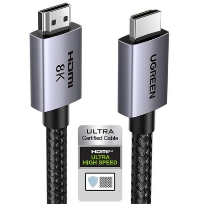 UGREEN HDMI 2.1 Kabel 10K 8K 60Hz 4K 240Hz 165Hz 144Hz 120Hz 48Gbit/s High Speed