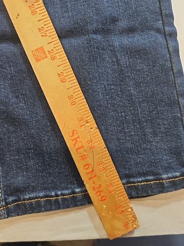 Pantalones de mezclilla para hombre Wrangler bota relajada pantalones de mezclilla FLEX 36x34 lavado oscuro cinco estrellas - Imagen 11 de 19