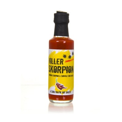 Chili Mafia Killer Skorpion Chili Sauce mit Trinidad Scorpion und Chipotle 100ml