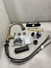 Delta 9182T-CZ-PR-DST Emmeline Gold Kitchen Touch Faucet w/ Pull Down Sprayer