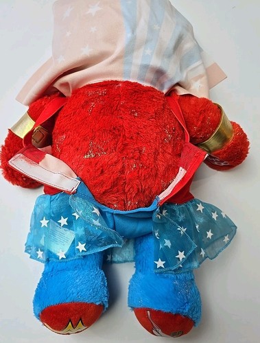 Build A Bear Wonder Woman DC Comics Plüschbär Superheld Motiv - Bild 9 von 16