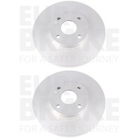 2X Eurobrake Bremsscheiben 258Mm BelÜFtet Vorne Passend FÜR Mazda 2 MX-5 |