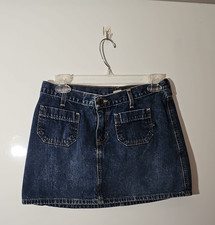 Vtg Abercrombie Fitch Denim Skirt Excellent Condition Early 90s y2k Size 4