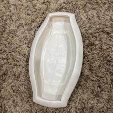 Vtg McCoy Vessel Bowl Planter Cream Color Made In USA