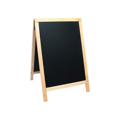 AMERICAN METALCRAFT SBDB85 Sandwich Board,Natural,22 x 34 In 20W990