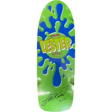 SIGNED Sims Lester Kasai Splat Skateboard deck ALVA, HOSOI, VISION, RARE