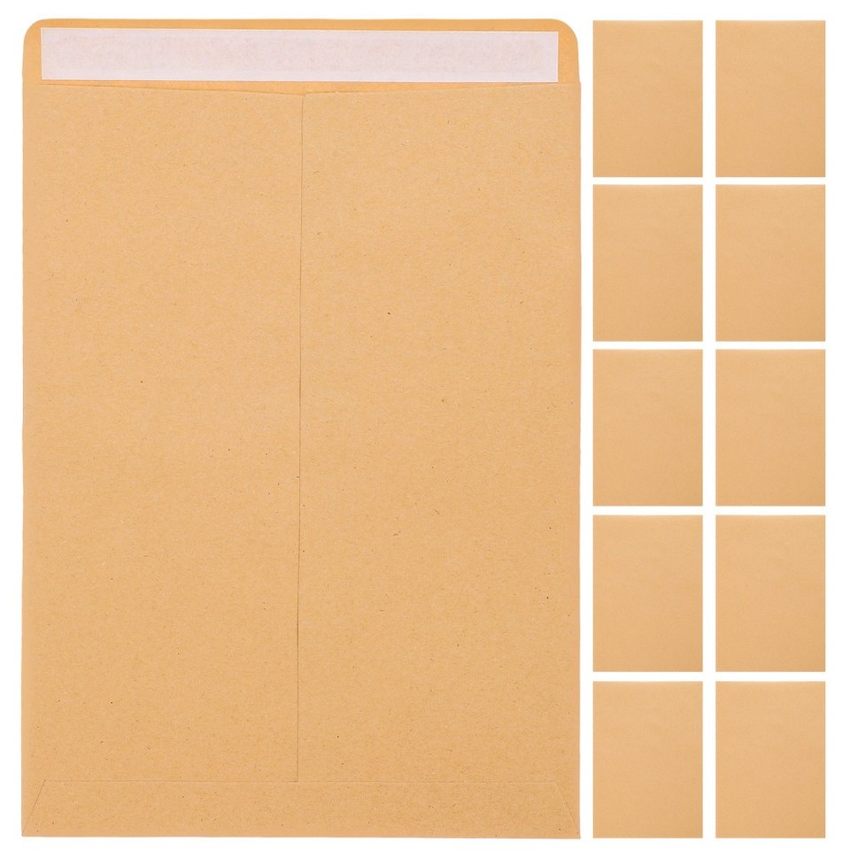 50 Pcs Envelope for Letters Business Card Envelopes Document Paper ...