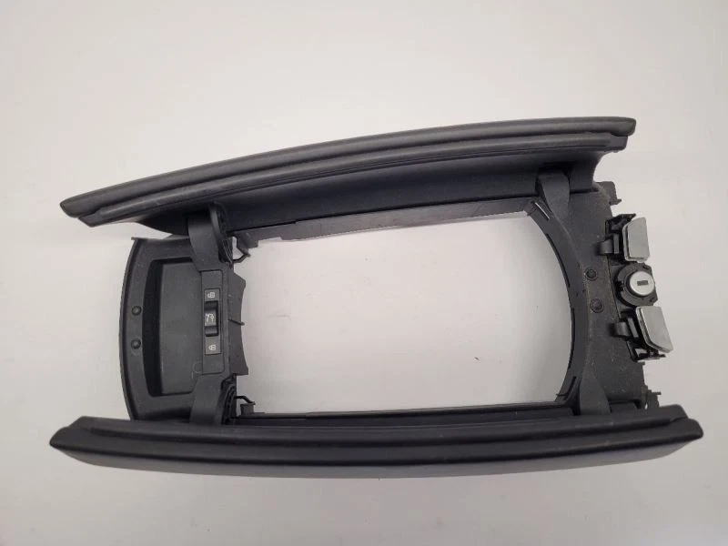 2009-15 BMW 750Li 750i Front Floor Leather Console Lid  - Image 4 of 4