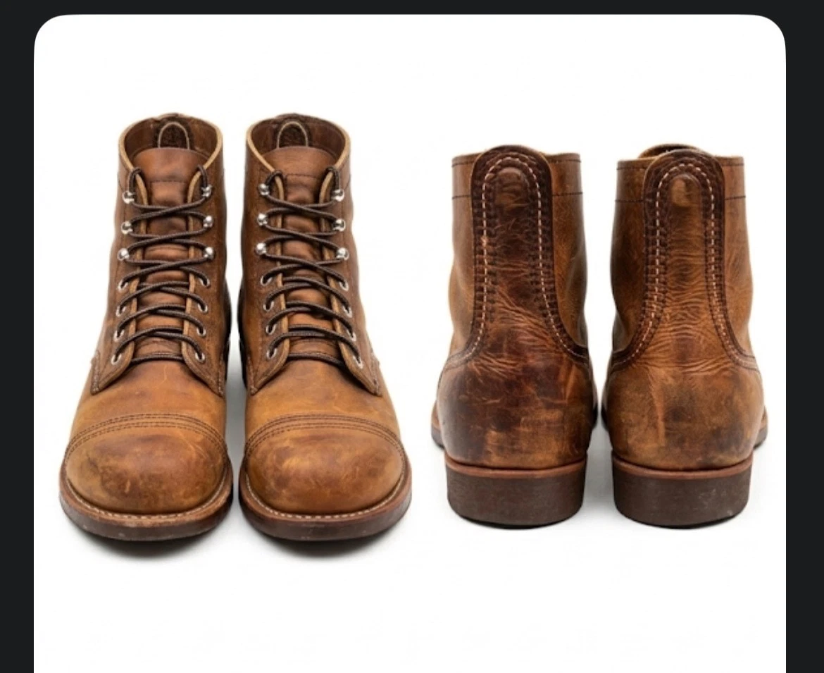 Bottes Parachutiste Américain WW2 Rothco - Cuir Marron - Russet