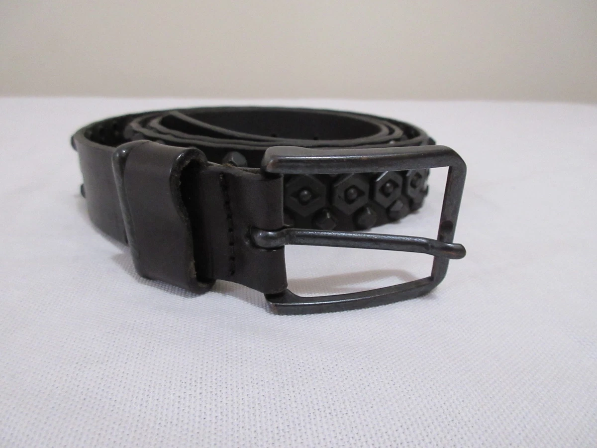 Diesel skinny leather studded belt 90 cm Diesel Leather Studded Belts for Men for sale | eBay main image 3