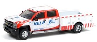 Greenlight, Chevrolet Silverado 3500 2018 Illinois Tollway Im Blister, 1/64, ...
