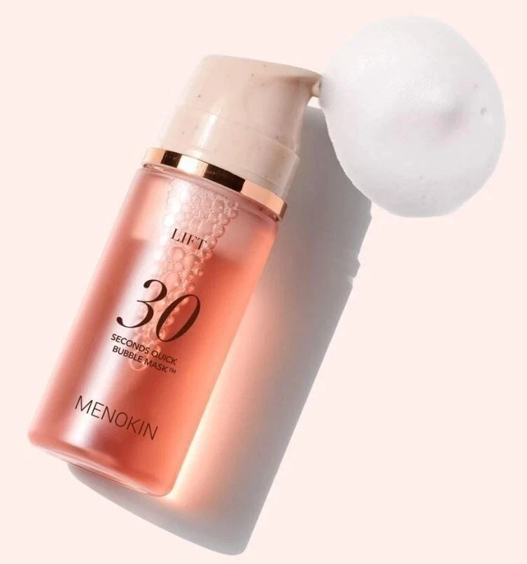 MENOKIN 30 Seconds Quick Bubble Mask #LIFT 95ml K-Beauty - Image 2 of 4