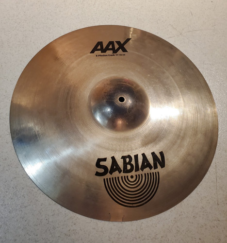 Sabian 19"inch *AAX* Xplosion Crash Cymbal Thin W/Awesome Bell A+ Save $