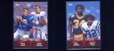 2000 Topps Combos Football Card #TC1 Johnny Unitas/Peyton Manning