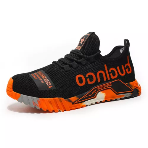 Unverwüstliche Sicherheitsarbeitsschuhe Stahlkappe Stiefel Leicht Sneaker Herrenschuhe - Bild 16 von 33