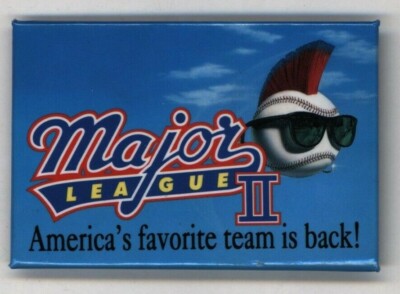 1994  Major League II Film  3'' Pinback Button