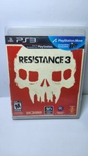 Resistance 3 for PS3 (Sony PlayStation 3, 2011) CIB Complete